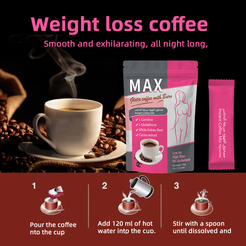 MAX COFFEE Ketogenic COFFEE Full Belly Protein Milkshake Bữa Ăn Thay Thế Trà Sữa Dầu Dừa Bột MCT8989