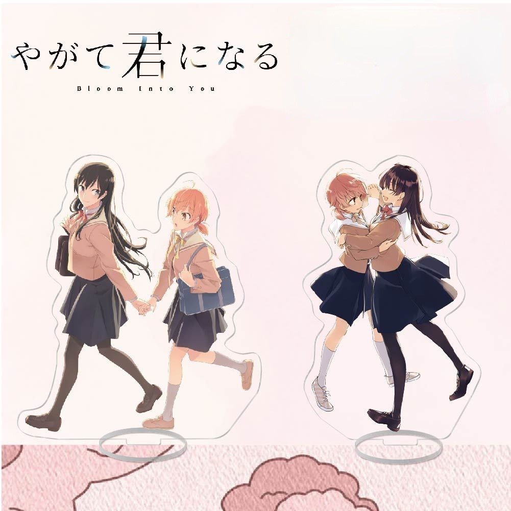 Mô Hình Acrylic Bloom Into You Koito Yuu Nanami Touko Quà Tặng Anime, Trang Trí Bàn
