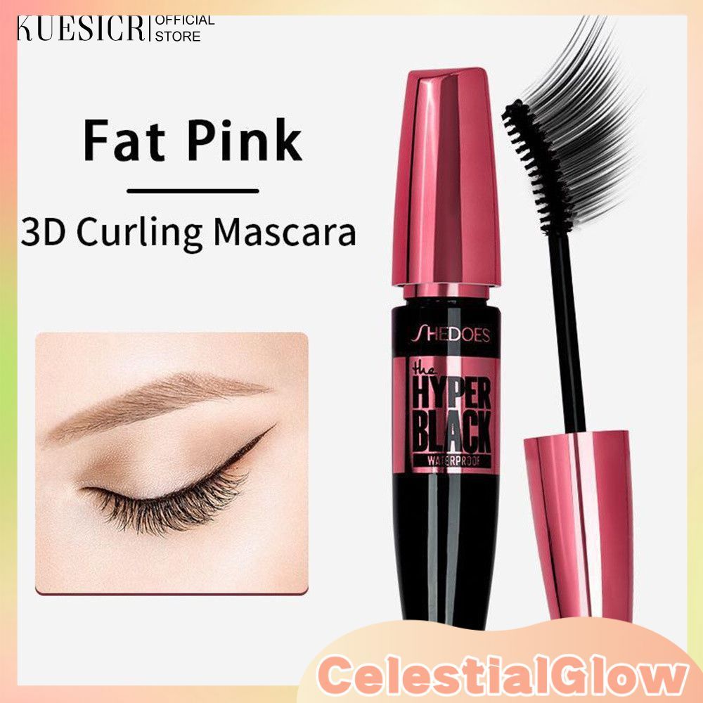 [COD] Bộ mascara chống thấm nước dài kèm dụng cụ uốn mi, mascara chống thấm nước làm dày mi, giữ màu