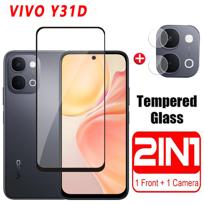 Kính Cường Lực Cho VIVO Y31D Pro 4G 5G 2026 Bảo Vệ Màn Hình Full Cover Phim Bảo Vệ Điện Thoại Cho VI