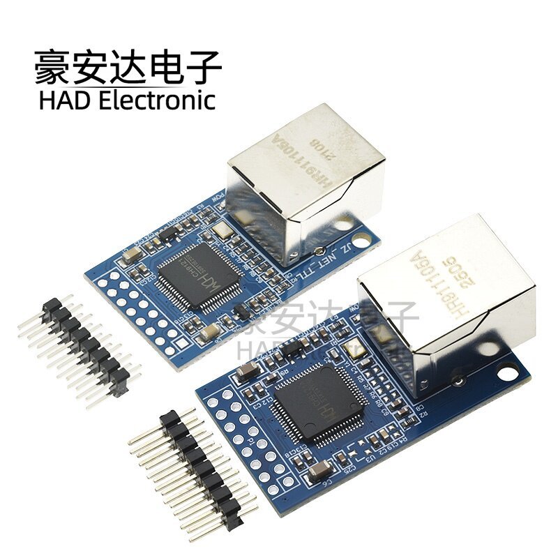 CH9121 Cổng nối tiếp sang mô-đun mạng Ethernet Cổng nối tiếp Máy chủ / Bộ vi điều khiển Mạng STM32