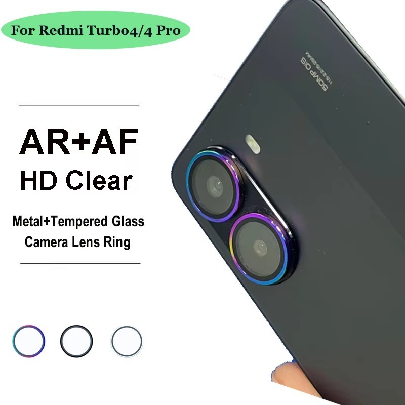 Dành Cho Redmi Turbo 4 4Pro 3 Turbo4 Turbo3 Turbo4Pro Hợp Kim Nhôm Ống Kính Máy Ảnh Kính Cường Lực P