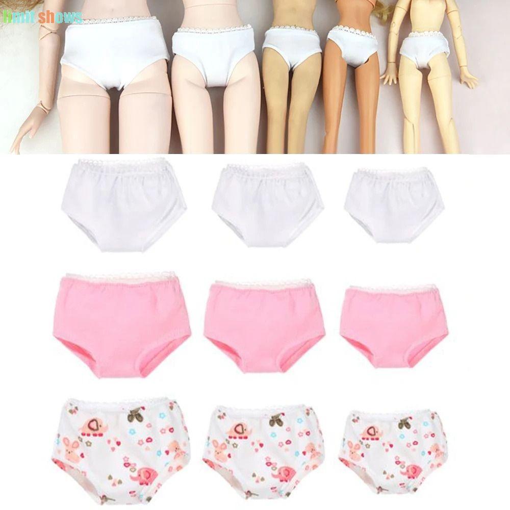GIỚI HẠN SHOWS Đồ lót búp bê, Quần lót búp bê nhiều màu, Phụ kiện búp bê Quần búp bê thủ công dễ thư