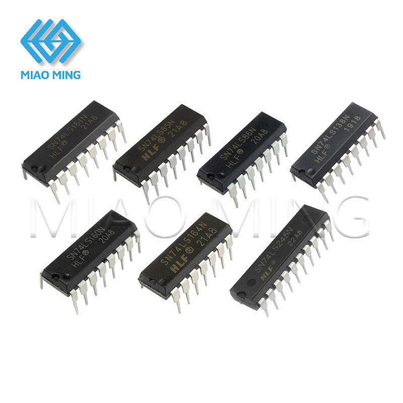 2 chiếc 1 chiếc 74LS160 / 74LS164 / 74LS245 / 74LS161 / 74LS85 / 74LS138 / 74LS86 Chip IC MIAO MING