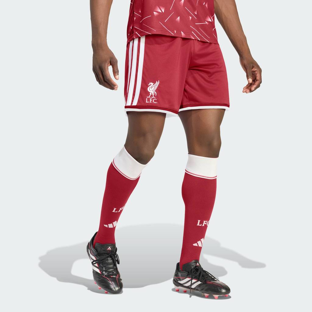 adidas Football Liverpool FC 26/27 Home Shorts Men Burgundy KA6854