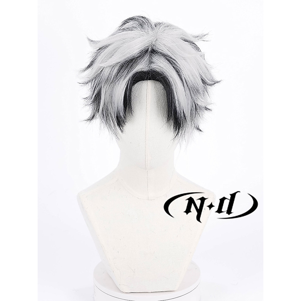 ND Home] Mutu Kotaro Trán Nửa Lưng Đầu Exude Edition Bóng chuyền Boy cos Tóc Giả