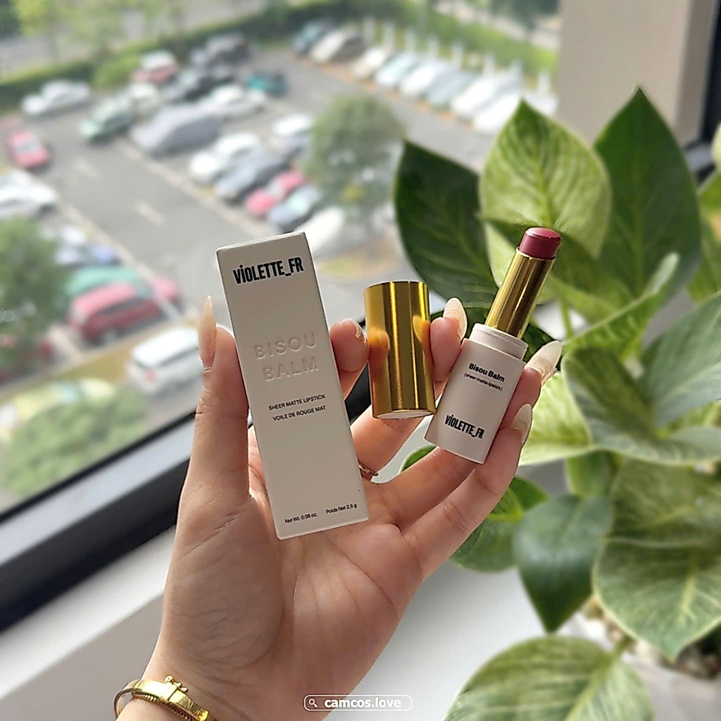 Son dưỡng có màu nhẹ Violette_FR bisou balm