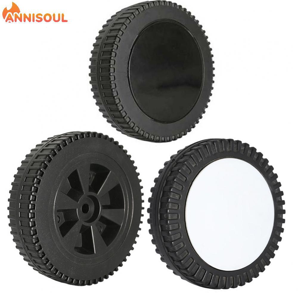 [NISO]Grill Wheel 5.98 X 1.57 X 0.41inch Black Easy Install Useful Won't Fade