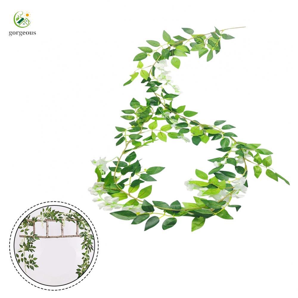 [FUXIN]Artificial Wisteria Garland Generous Length Garland For Ceremonies Home Decor