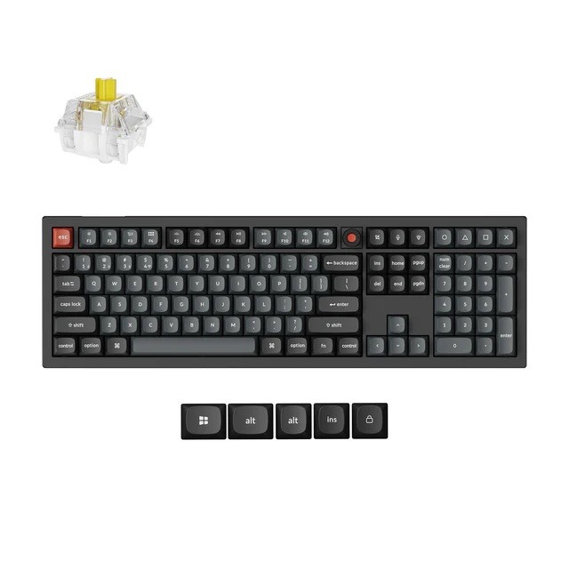 Bàn Phím Cơ Keychron V6 8K QMK Wired Custom Keyboard RGB Hotswap Chính Hãng | BigBuy360 - bigbuy360.vn