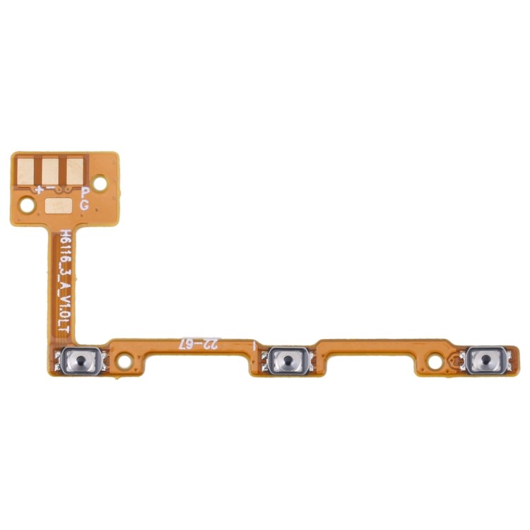 Dành cho Tecno Spark 6 Air KE6, KE6j OEM Nút nguồn & Nút âm lượng Cáp mềm