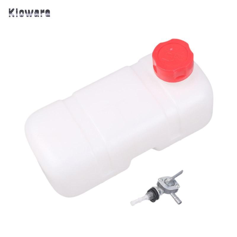 PETG White Weeder Bình Nhiên Liệu Lắp Ráp Công Suất 1.5 Lít Động Cơ Thu Hoạch Gạo Thay Thế Cho 1E43F