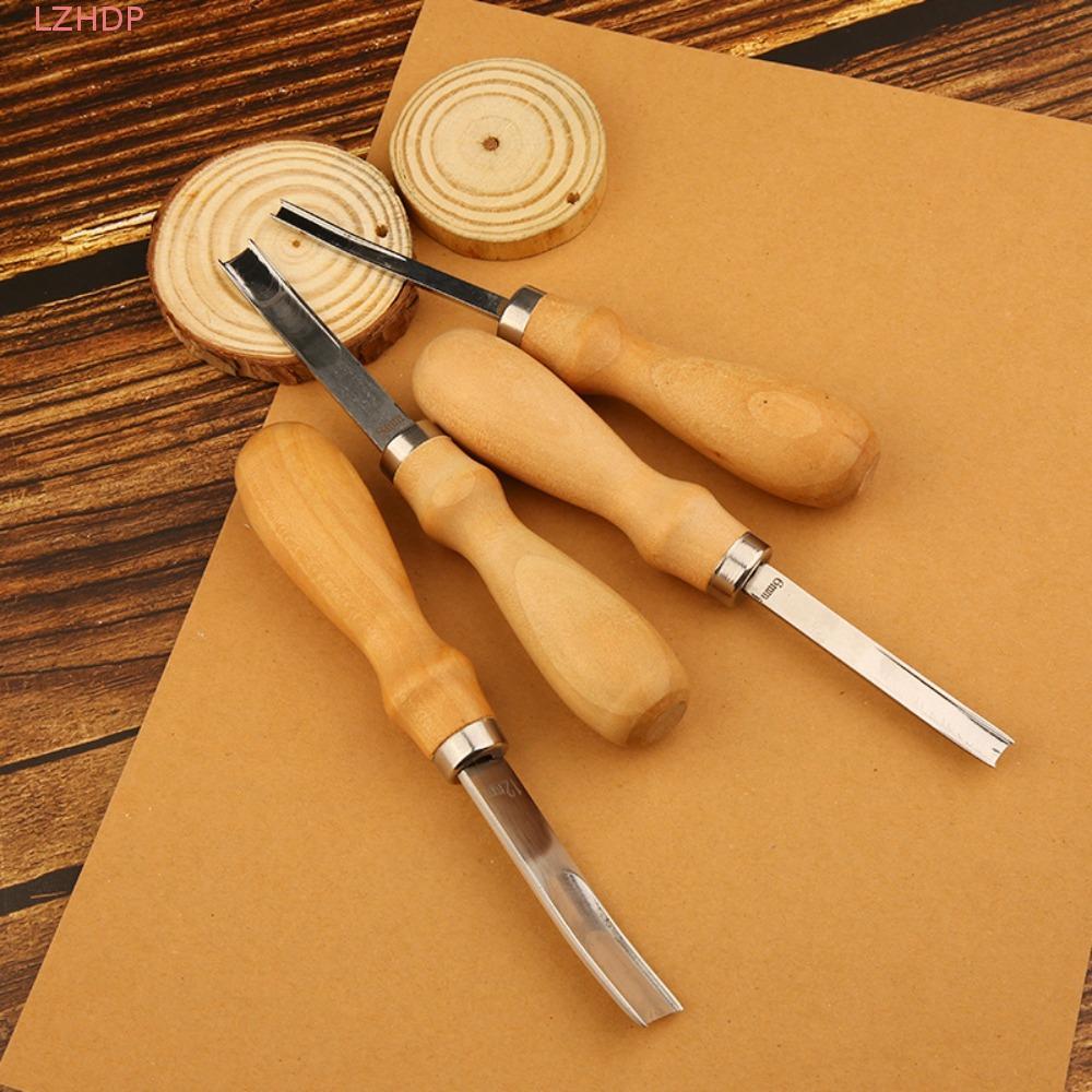 LZHDP Skiving Beveling Tool DIY Skinning Xẻng A4 / A6 / A8 / A12mm Tay cầm Thủ công Dụng cụ cạnh vát