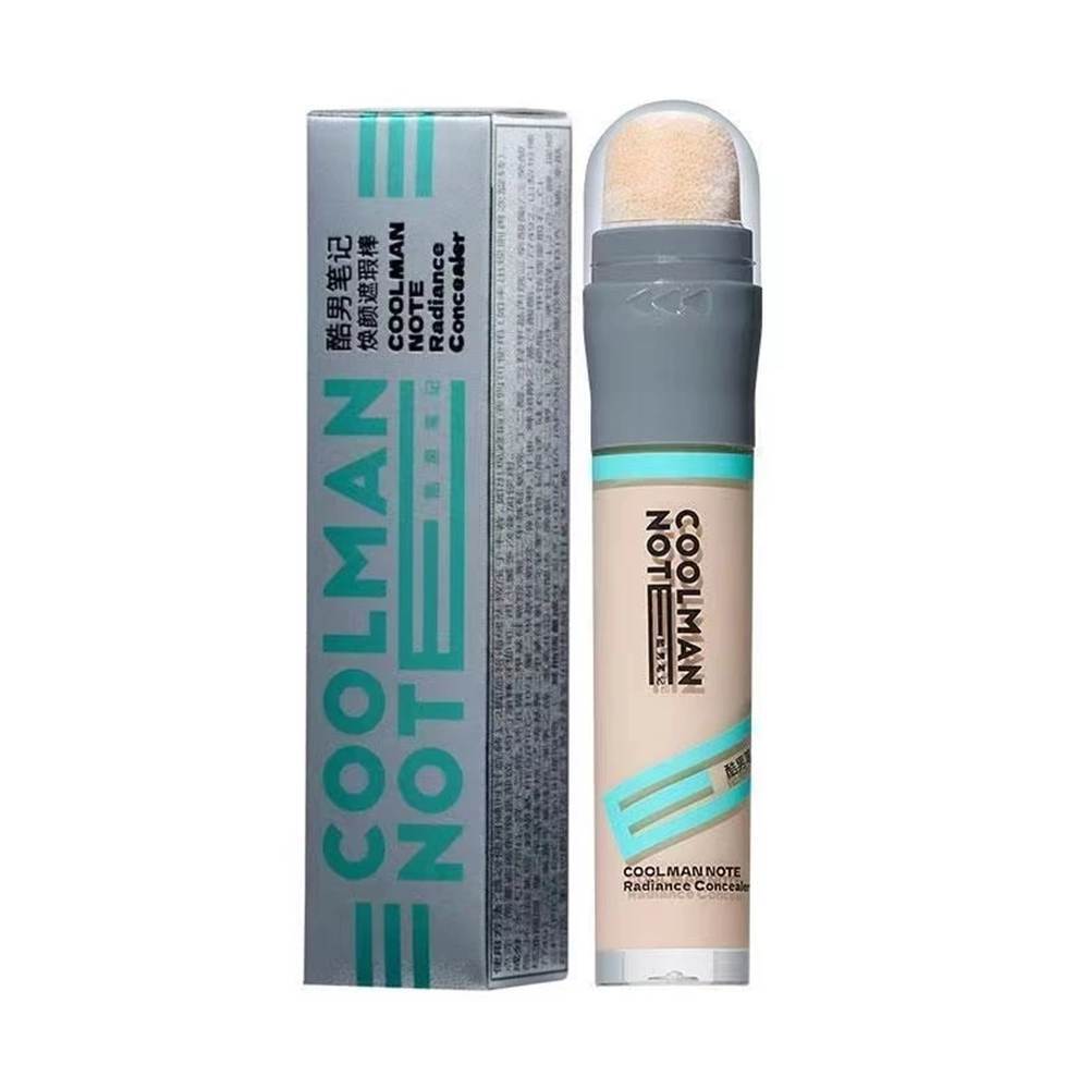 ✡ ✡ · Cool Man Note Concealer Stick Makeup Concealer Stick & Brush to Ngụy trang Blemishes, Mụn trên
