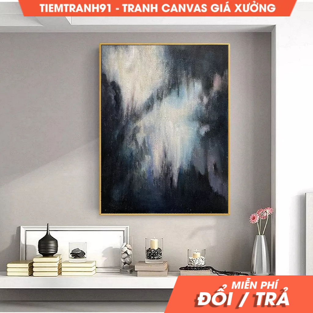 Tranh treo tường, Original Abstract Painting Large Abstract Art Large Abstract Painting Nature Abstr