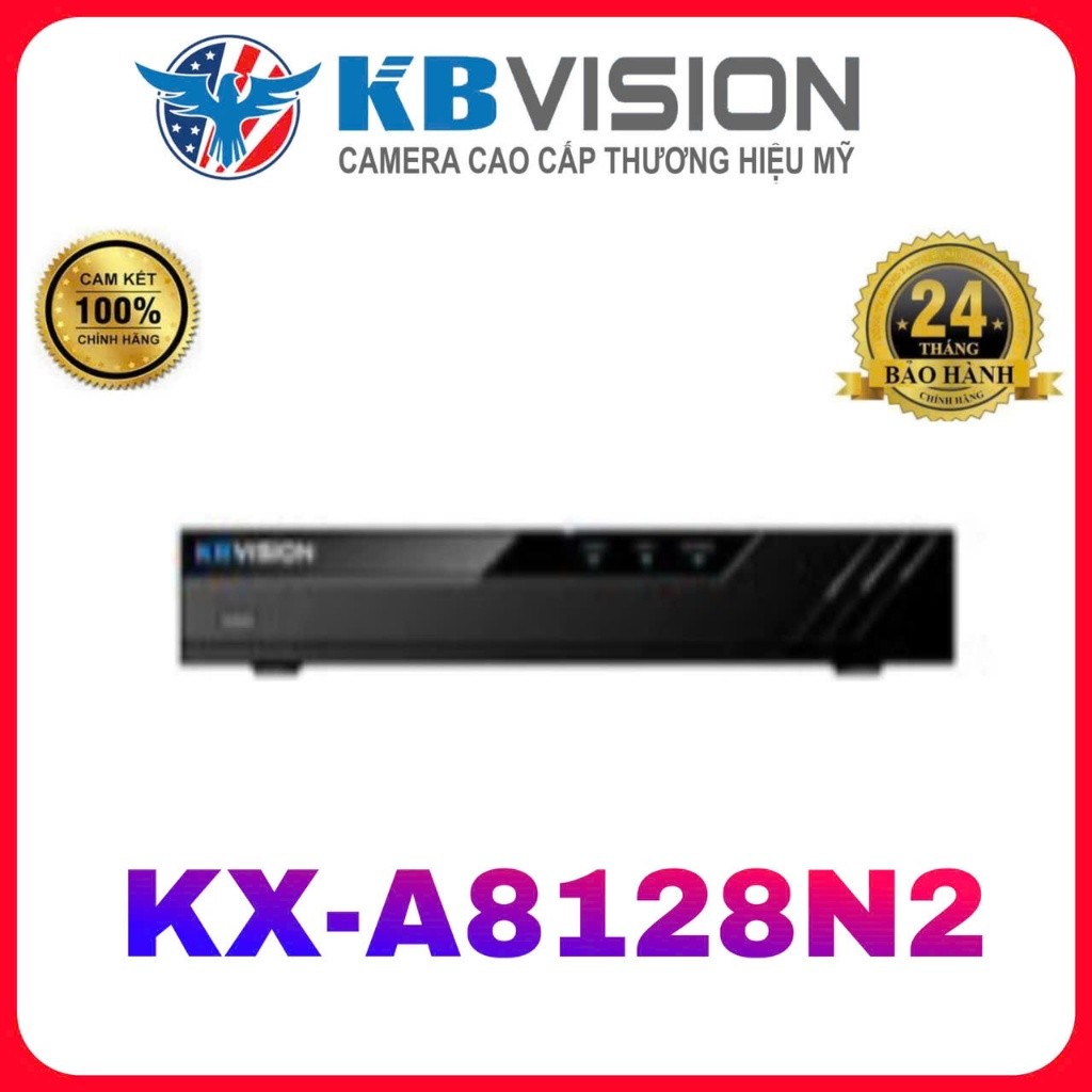 Đầu ghi hình camera IP 8 kênh KBVISION KX-A8128N2-VN