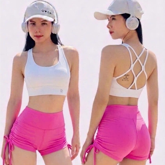 SK Sport - Quần dui rút tập gym yoga pilates nữ đàn hồi thấm hút tốt, siêu tôn dáng (mới về)