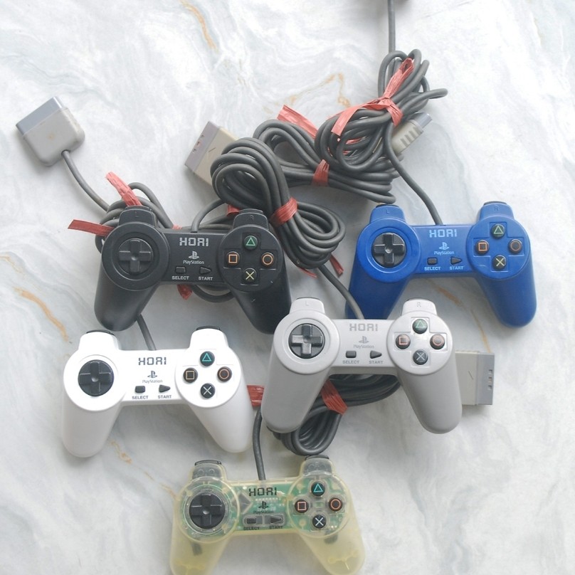 Combo 5 tay cầm ps1 Japan Hori pad 1