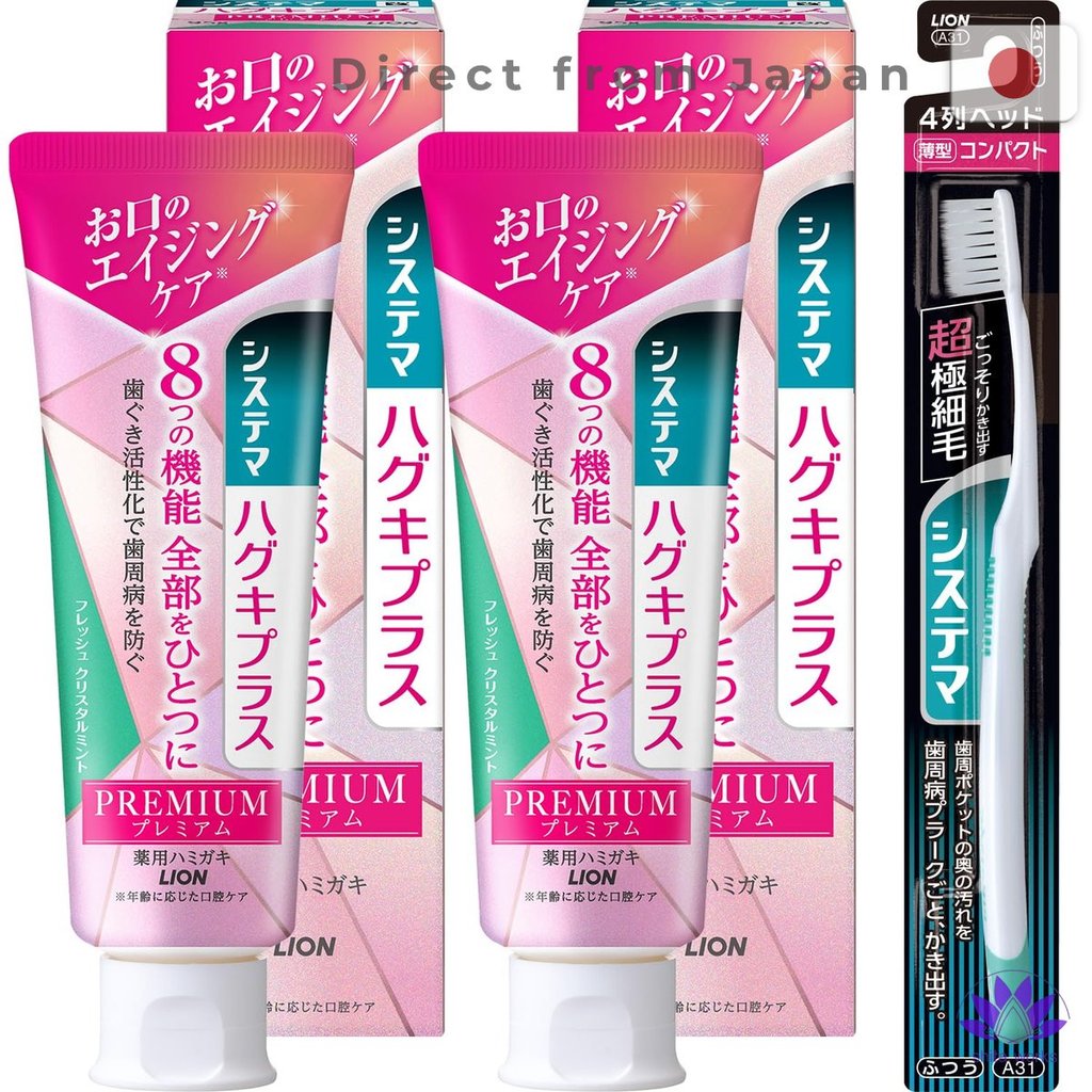 Kem đánh răng Systema Gum Plus Premium  Hương bạc