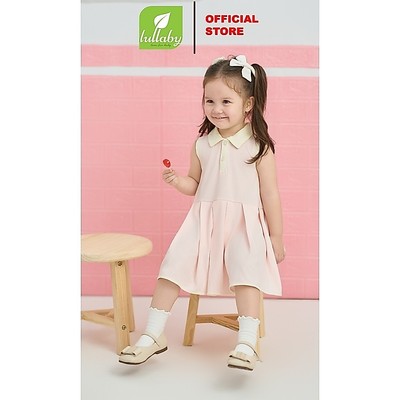 LULLABY - NH558N - ĐẦM XẾP LY CỔ POLO