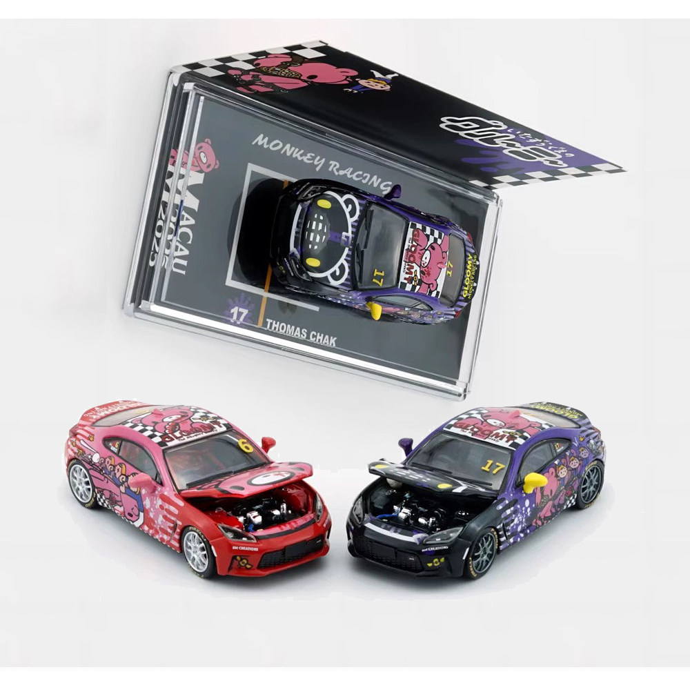 BMC 1: 64 Toyota GR86 Xe Thể Thao Hợp Kim Đồ Chơi Xe Ô Tô 2025 Ma Cao GT Đua Xe Mô Hình Bộ Sưu Tập