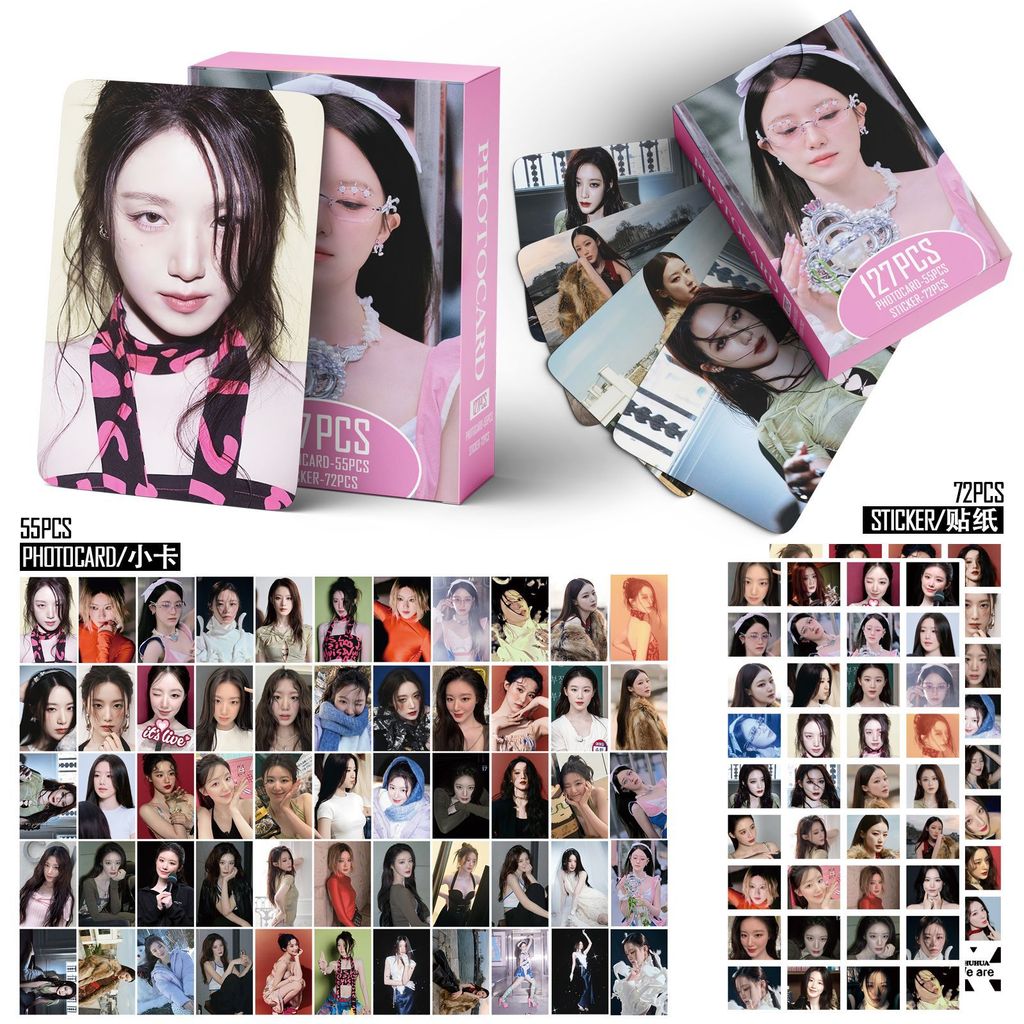 Hàng sẵn có 127 tờ I-DLE Ye SHUHUA SHUHUA Photocard Sticker CHÚNG TÔI LÀ Card GIDLE