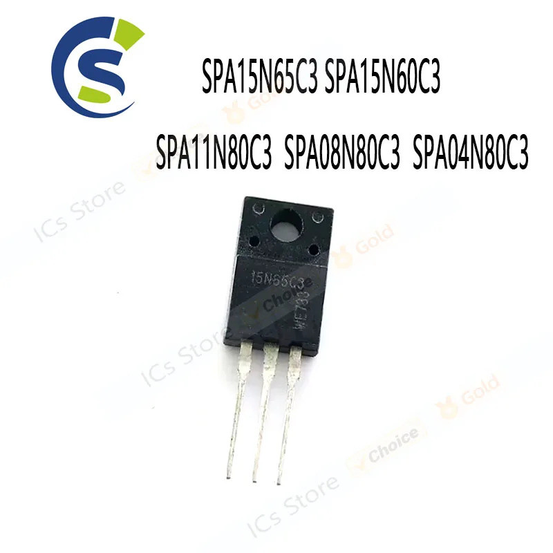 5 Chiếc 15N65C3 15N60C3 11N80C3 08N80C3 04N80C3 SPA15N65C3 SPA15N60C3 SPA11N80C3 SPA08N80C3 SPA04N80