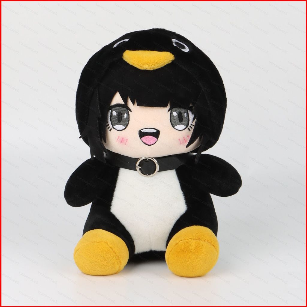 SQ5 Arknights: Endfield Penguinistrator Gugu Gaga Penguin Plushie Hoạt Hình Dễ Thương Cotton Đồng Hà