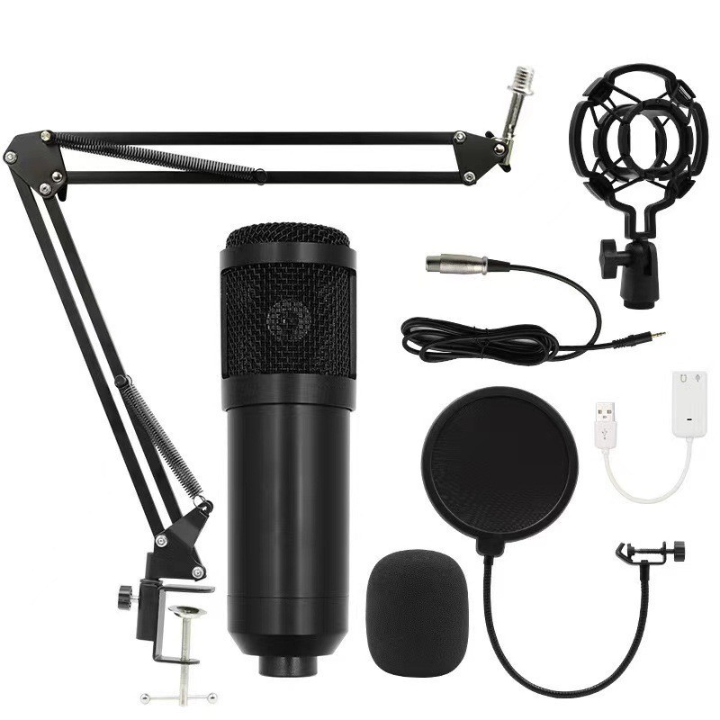 Micro ngưng tụ USB BM800 cho PC Studio Micrô Bộ ghi âm Podcasting