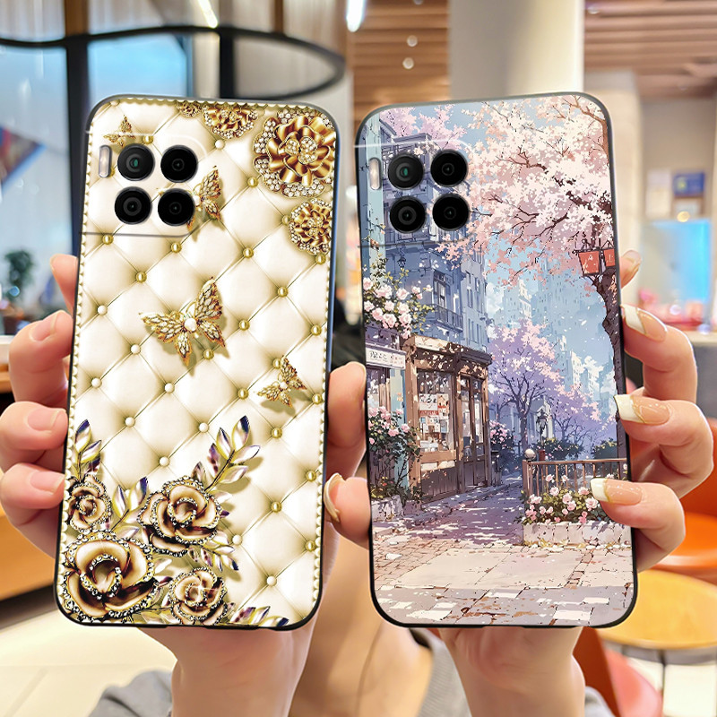 Ốp Điện Thoại Cho TCL T-Mobile REVVL 7 Pro 5G / T-Mobile T Phone 2 Pro 5G Jelly Black Vỏ Mềm Chống T