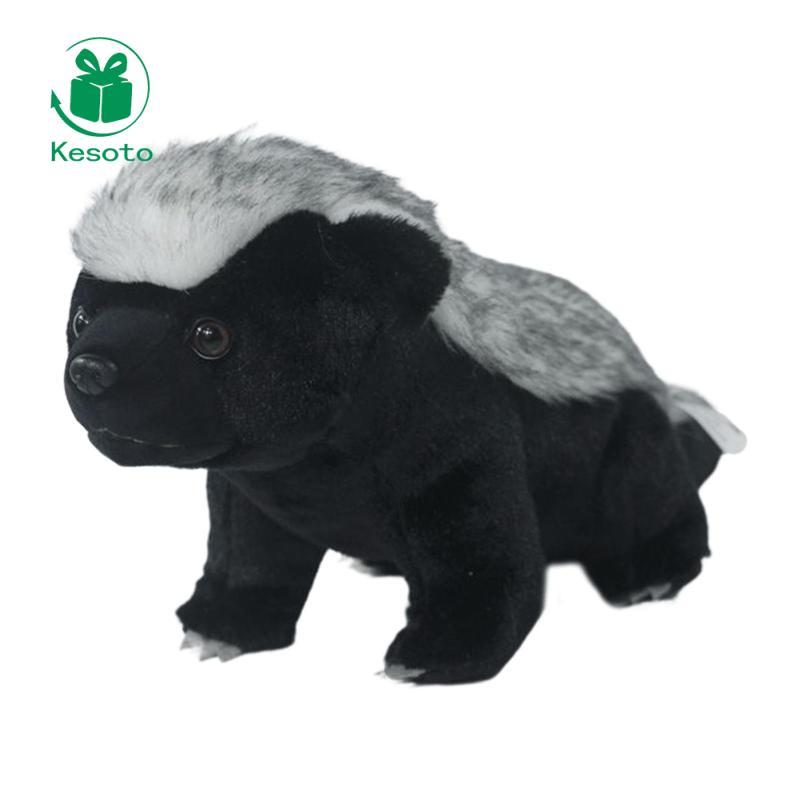 Châu Phi Badger Sang Trọng Động Vật Đồ Chơi Giáo Dục Thực Tế Mật Ong Badger Mô Phỏng Mật Ong Badger 