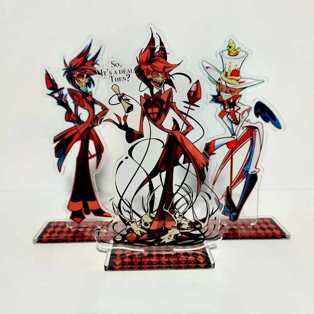 Hazbin Alastor Hotel Morning Cosplay Standee Anime  Mica Cartoon  Standeeing Birthday s Bag  Collect