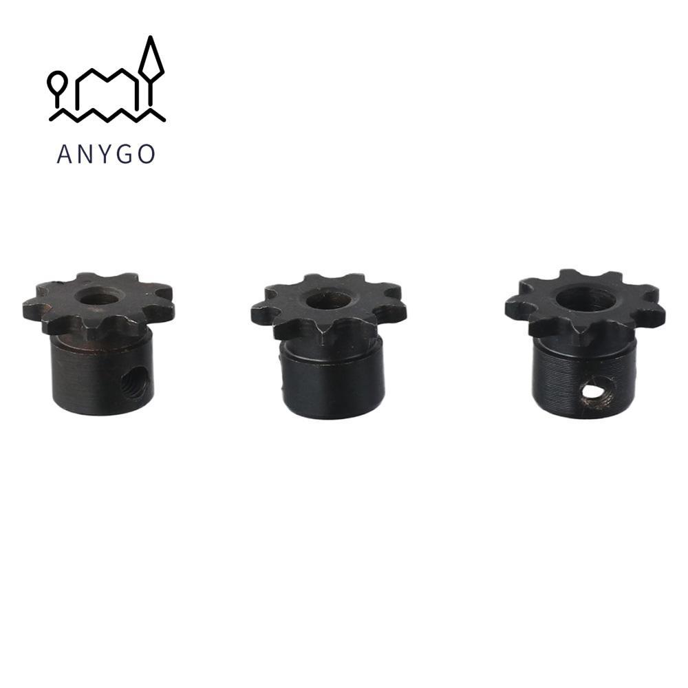 Bánh răng YRBWDYZDH 9, Bánh xích lăn thép Carbon oxit đen C45, Dây đơn bền 1 / 4 "Pitch 25 Chain Bán