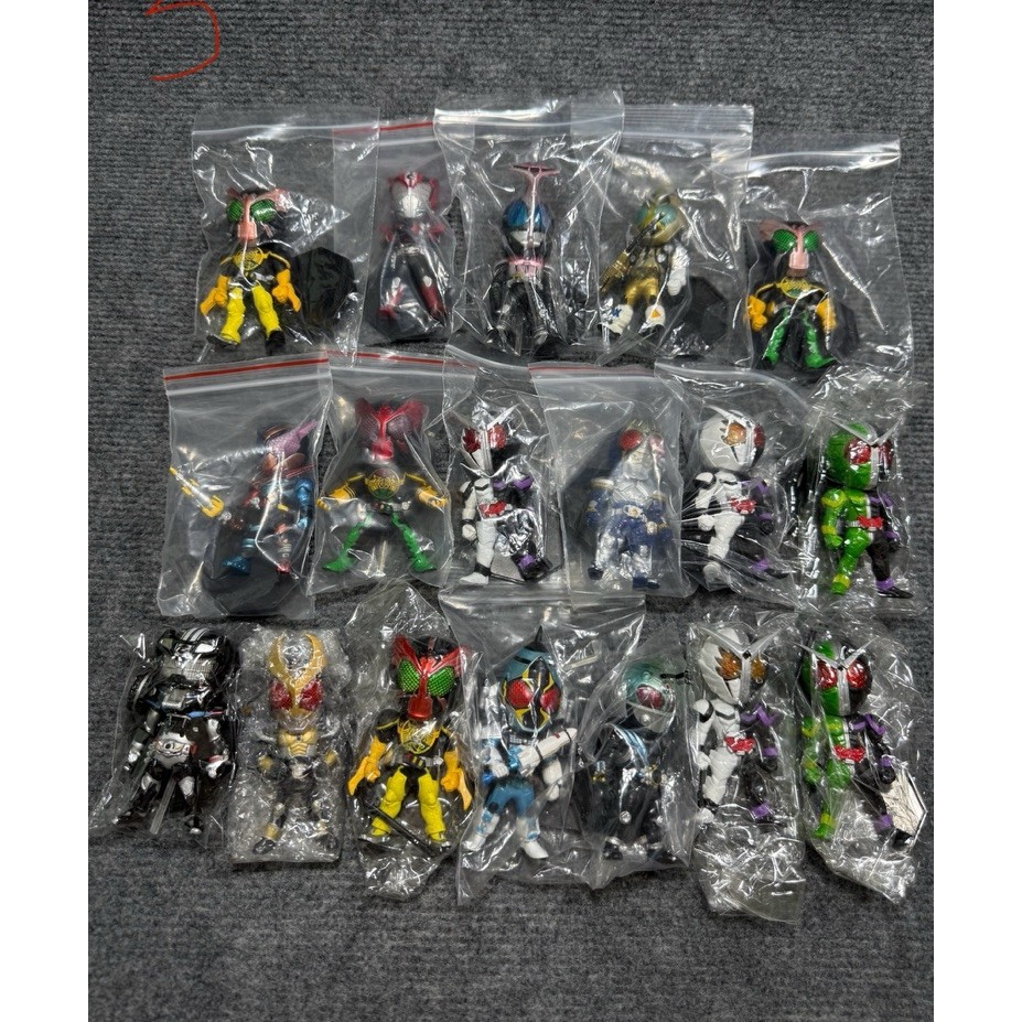 Mô hình Kamen Rider WCF - Mô hình Kamen Rider Chibi - Ozu - Diver - Kabuto - Fang- W
