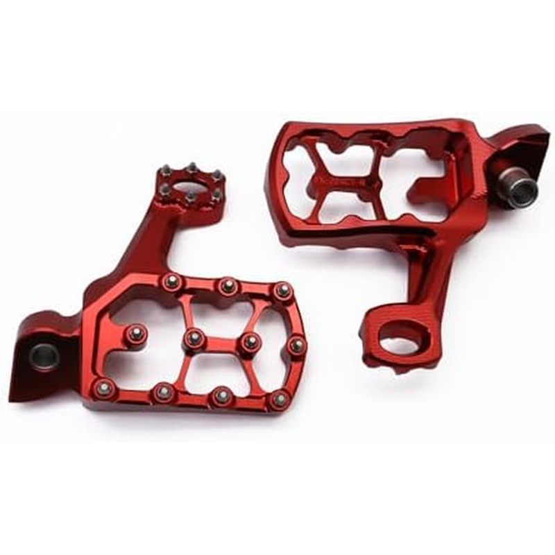 Bụi Bẩn Xe Đạp Chân Chốt Xe Máy Footpegs Bàn Đạp Để Chân CNC Rộng Chốt Cho Yamaha 2001-2022 YZ85 YZ1