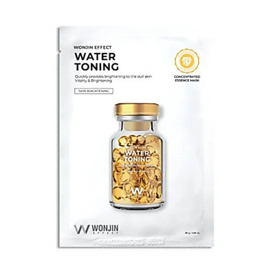 [HÀNG-MKT] 01 Miếng Mặt Nạ Dưỡng Trắng WonJin Effect Water Toning Mask 30g