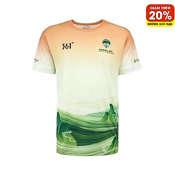 Áo T-shirt Thể Thao 361º Tràng An Marathon Nam WT2537005-1