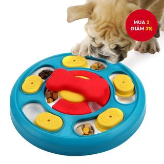 Đồ chơi xếp hình chó Tương tác ăn chậm Hộp đựng thức ăn Bát chống trượt cho chó IQ Đồ dùng huấn luyện thú cưng Đồ chơi xếp hình