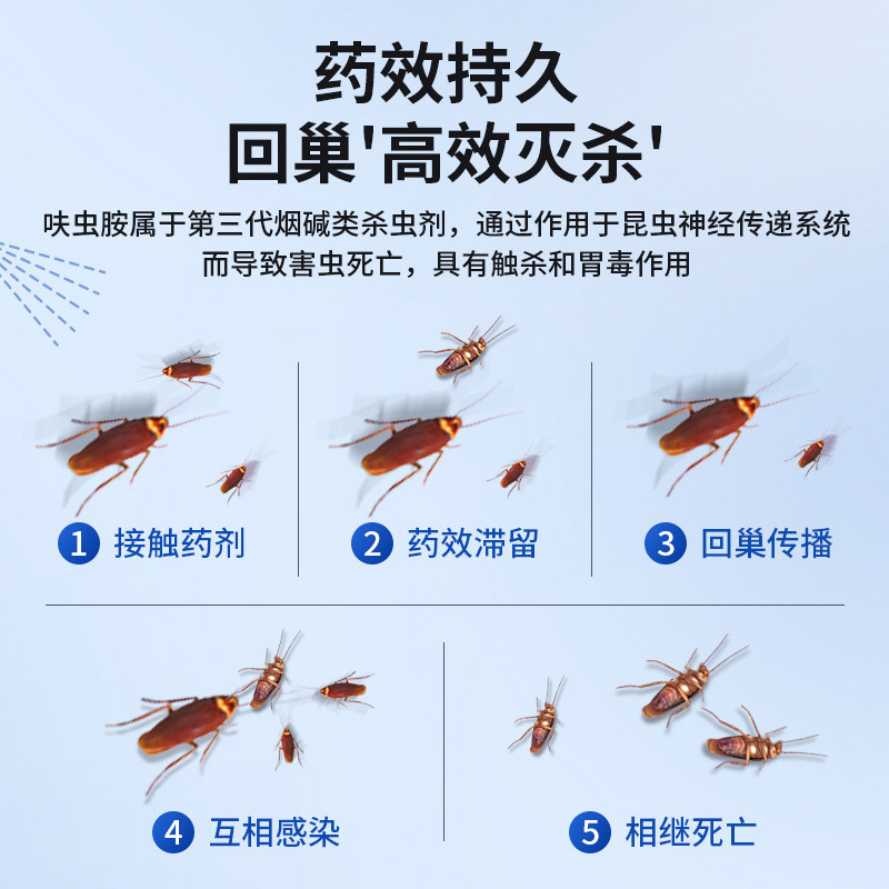 Aijin 40% Methionine Hạt hòa tan nồng độ cao Tiêu diệt bọ chét Bột gián Thuốc trừ sâu vệ sinh gia đì