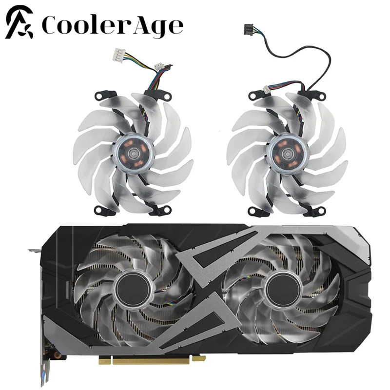 R​TX3070Ti RTX3070 RTX3060Ti RTX3060 Quạt Card Video Cho GALAX GeForce RTX 3060 3070 3070Ti 3060Ti E