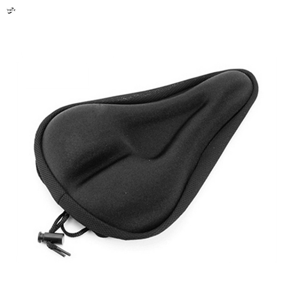 Bọc Ghế Xe Đạp Xe Đạp Leo Núi Dày 3D Đệm Cho MTB EBike Xe Đạp Đường Bộ Xe Đạp Gấp Màu Đen