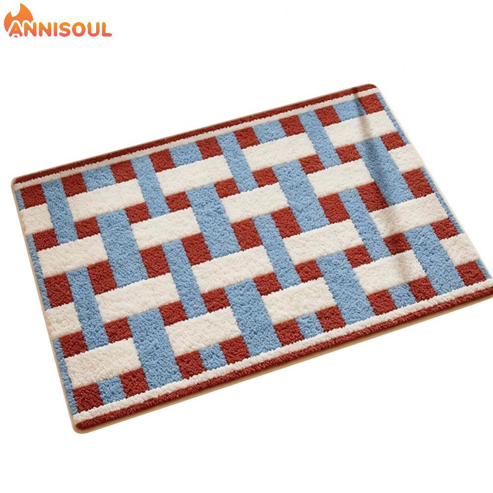[NISO]Bathroom Rugs Soft Absorbent Bath Mat Non-Slip Quick-Dry Bath Rug, Floor Mat
