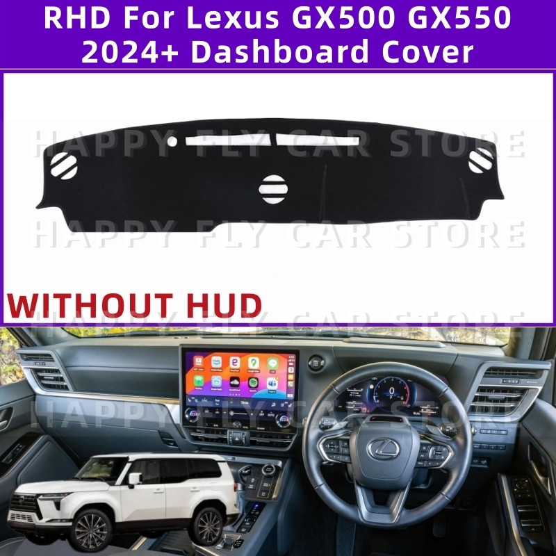 Thích hợp cho RHD Lexus GX500 GX550 2024-Now Vỏ bảng điều khiển chống trượt trên ô tô Tránh ánh sáng