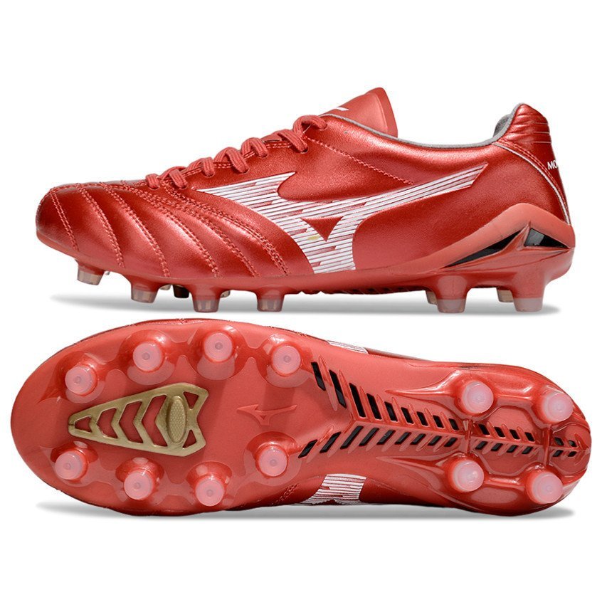 Mizuno Morelia Neo4 IV Pro Giày bóng đá nam màu đỏ có hộp DYOT