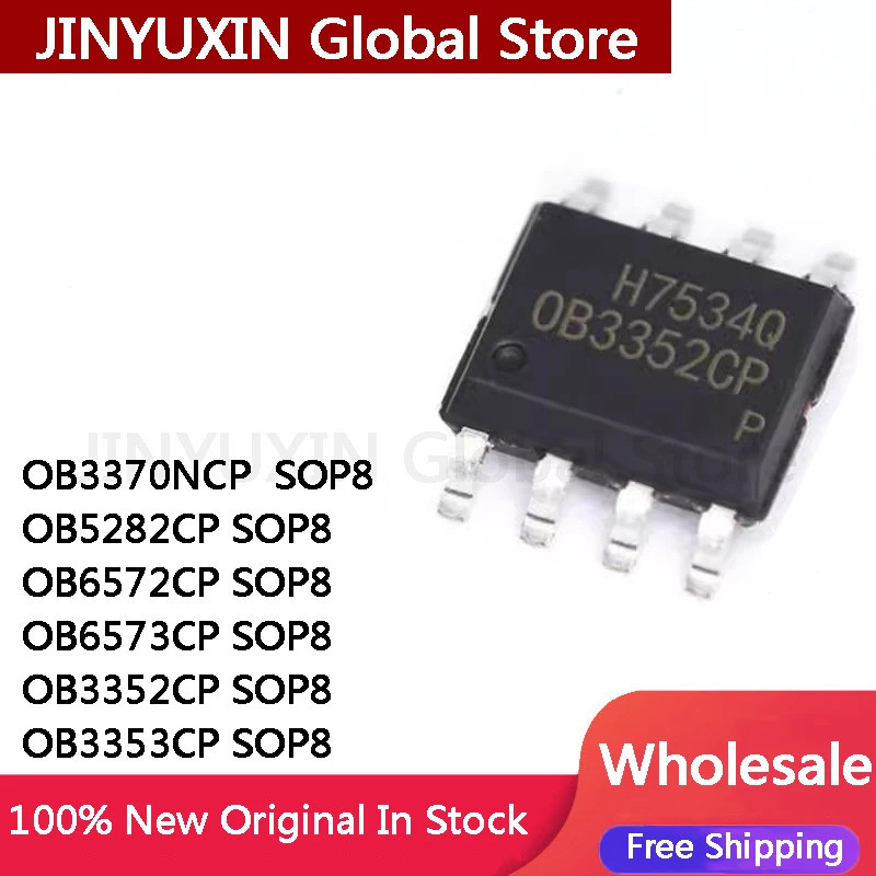 5 Cái OB3370NCP OB5282CP OB6572CP OB6573CP OB3352CP OB3353CP SOP8 IC Stock Bán buôn