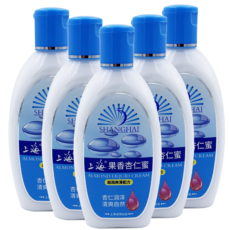 5 Chai Thượng Hải Trái Cây Hạnh Nhân Mật Ong 165g Lotion Body Lotion Body Lotion Body Lotion Sau khi