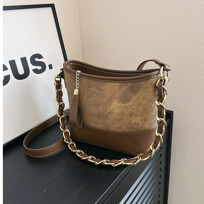 Túi Xách Nữ Hobo Phối Màu Hot trend  MT92