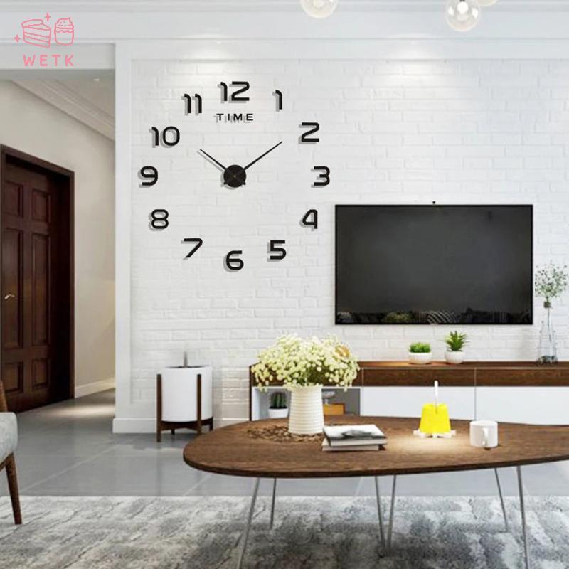 [WETK] Trang Trí Phòng Ngủ Clo Lớn 2D Tường Clo Phòng Khách Sân Vườn Lớn Gương Acrylic Stier Trang T