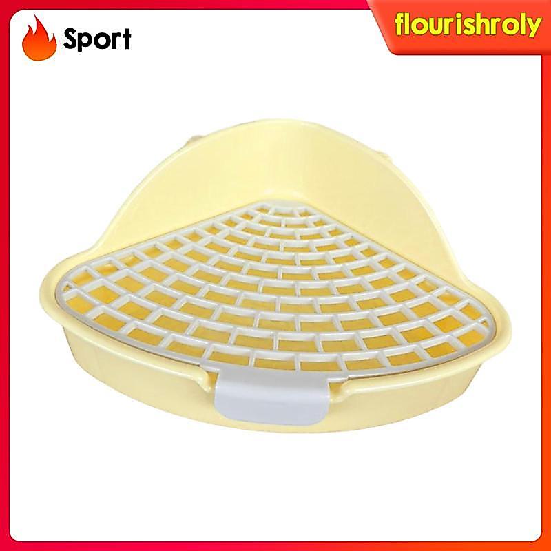 Bunny Throw Pet Toilet Potty Corner Pan Bed Box dành cho động vật nhỏ Ferrets Hamster