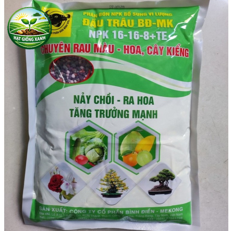 Phân Bón Npk 16-16-8 + Te (1kg) ,